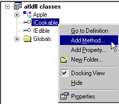 Accessing an ATL DLL from Java: Add new method