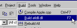 Accessing an ATL DLL from Java: Build the component
