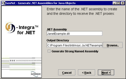 Setup .NET assembly name and output directory in GenNET