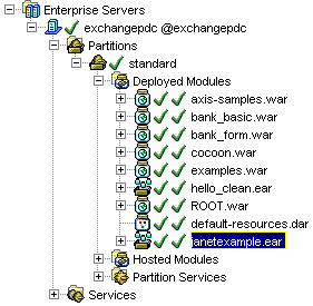 Deploying the EAR file in BES 5.2.1