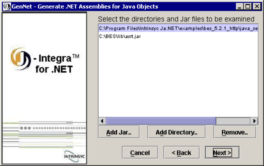 Using GenNet generate .NET Assemblies for Java Objects