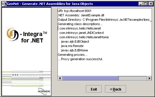 GenNet generates .NET Proxy successfully