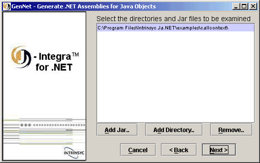 Using GenNet generate .NET assemblies for Java Objects