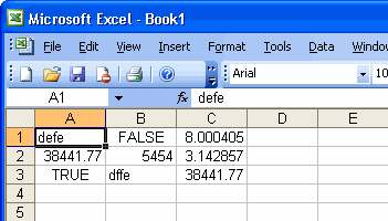 Accessing Excel from Java: Run the example